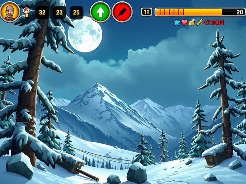 Klondike Solitaire game layout with cards arranged in classic tableau pattern