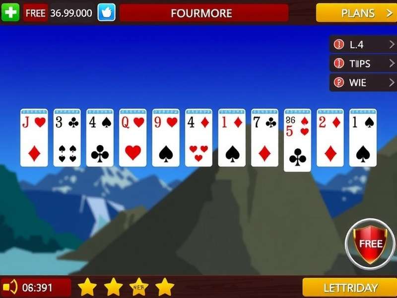 Klondike Solitaire Free One Turn gameplay on desktop and mobile for Indian players