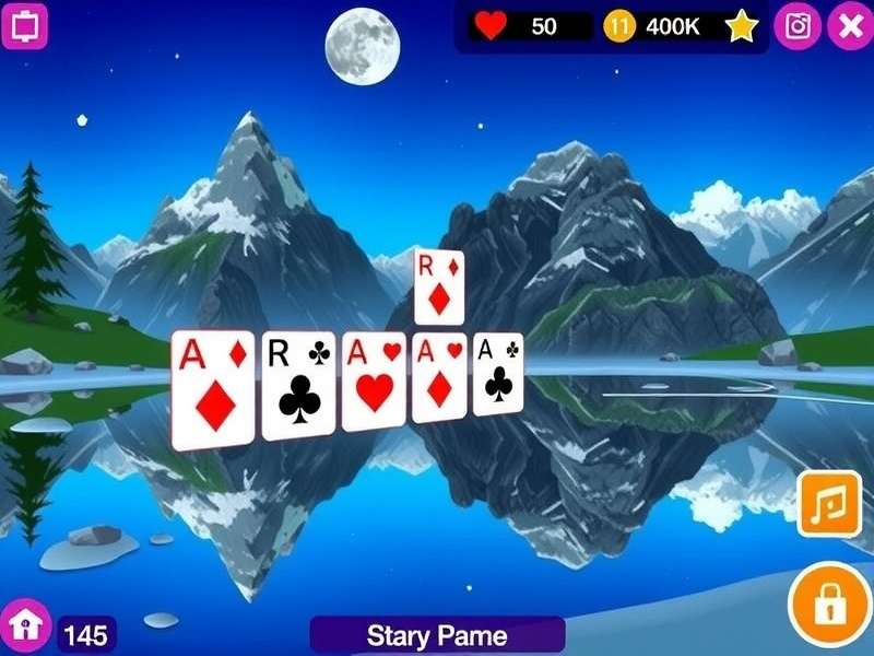 Klondike Solitaire Games Free Online – beautiful card layout on green felt